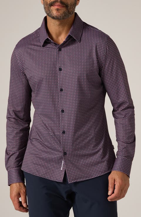 Warren Wrinkle Resistant Performance Button-Up Shirt