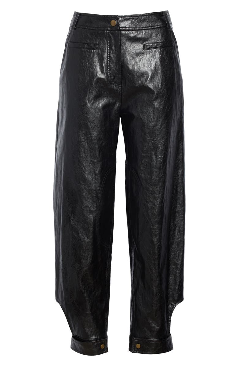 Rejina Pyo Leon Faux Leather Trousers, Alternate, color,