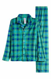 Kids' Velour 2-Piece Pajama Set