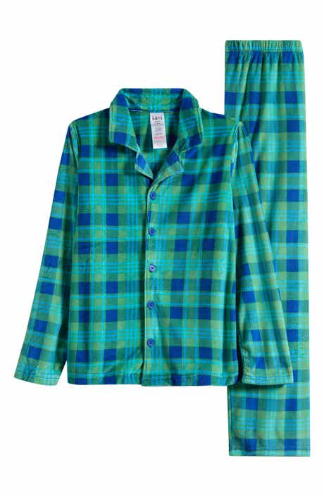 Kids' Velour 2-Piece Pajama Set