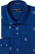 MASUTTO Sedona Jacquard Button-Up Shirt
