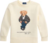 Polo Ralph Lauren Kids' Polo Bear Graphic Fleece Sweatshirt
