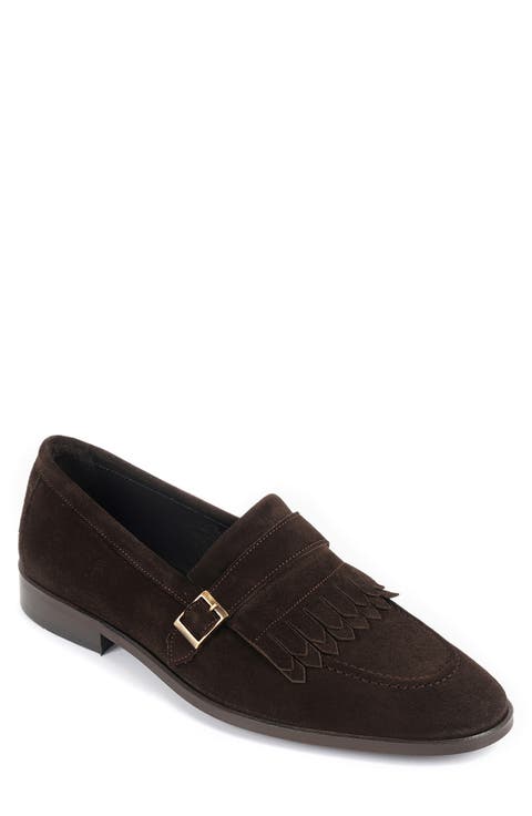 Agenta Kiltie Fringe Loafer (Men)