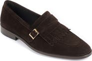VELLAPAIS Agenta Kiltie Fringe Loafer