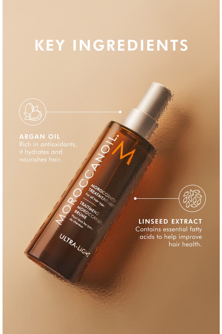 *Moroccanoil Treatment Hair Oil Mist, Alternate, color, NO COLOR