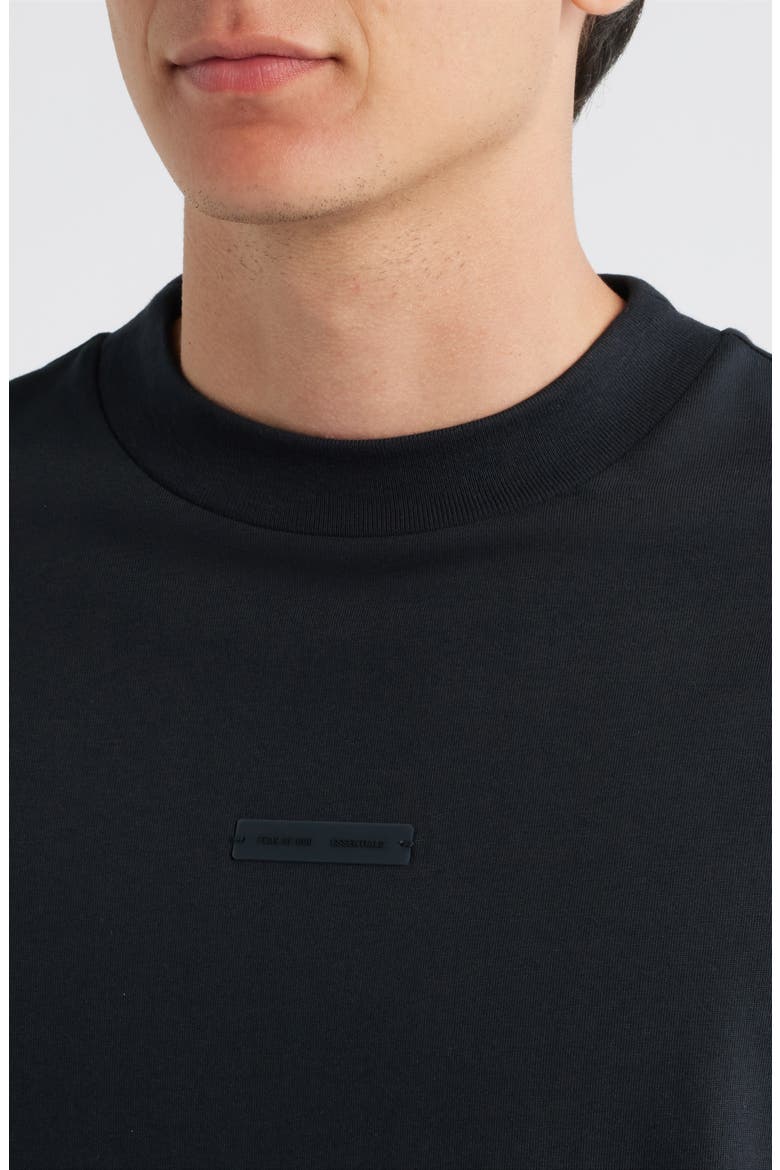 Classic Fit Logo Graphic T-Shirt, Alternate, color, JET BLACK