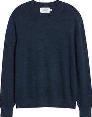 ALEX CRANE Campo Merino Wool Crewneck Sweater