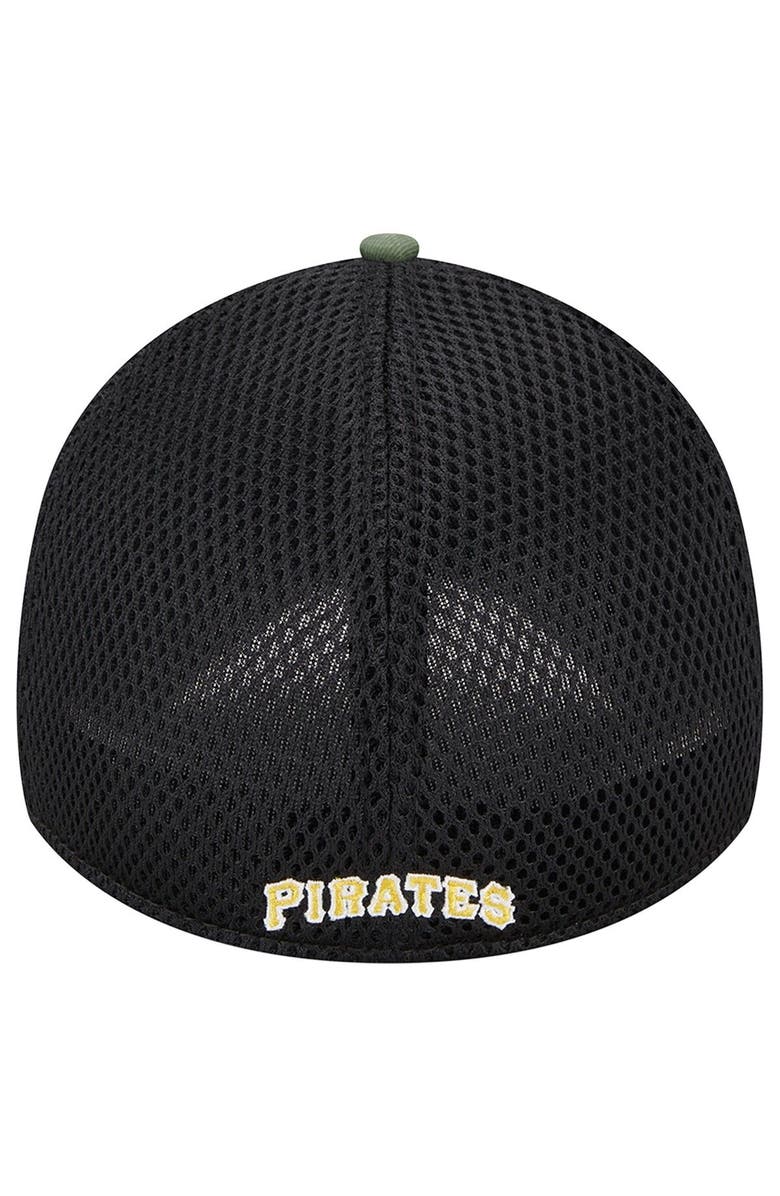 New Era Men's New Era Camo Pittsburgh Pirates Team Neo 39THIRTY Flex Hat, Alternate, color, 