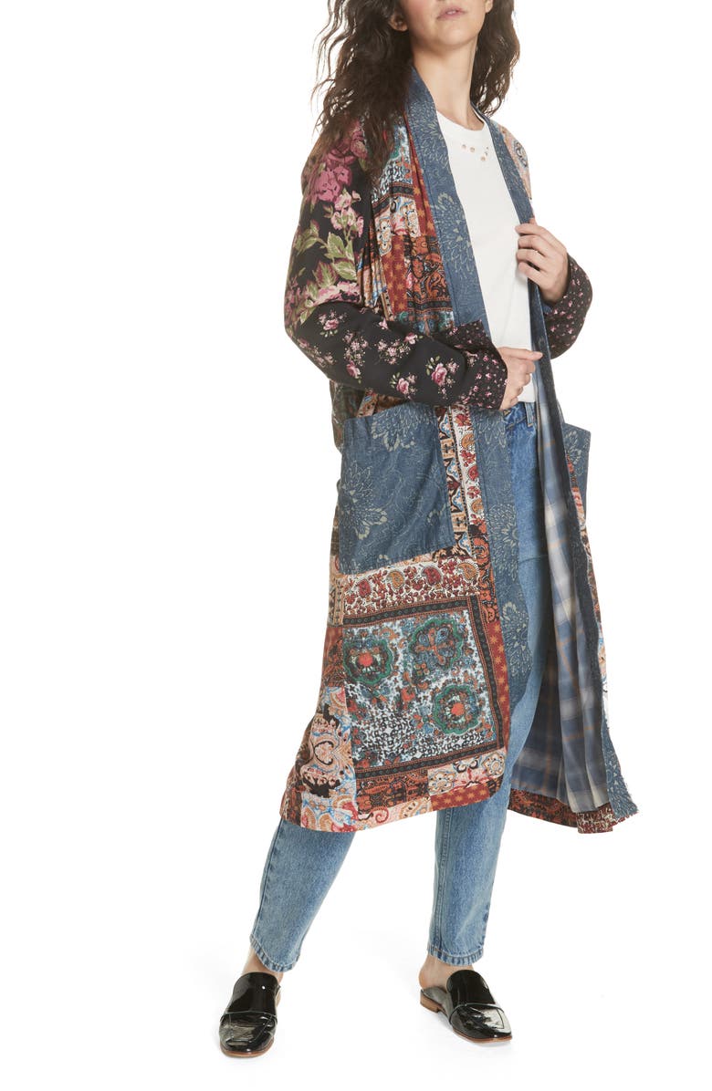 Free People Songbird Patched Coat, Main, color,