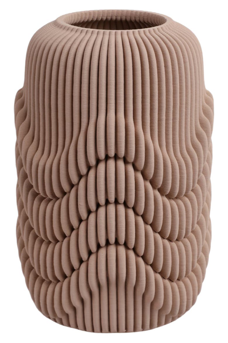 Ethos Large 3D Vase, Main, color, TAN