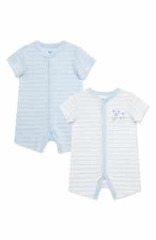 Little Me Peppy 2-Pack Assorted Rompers