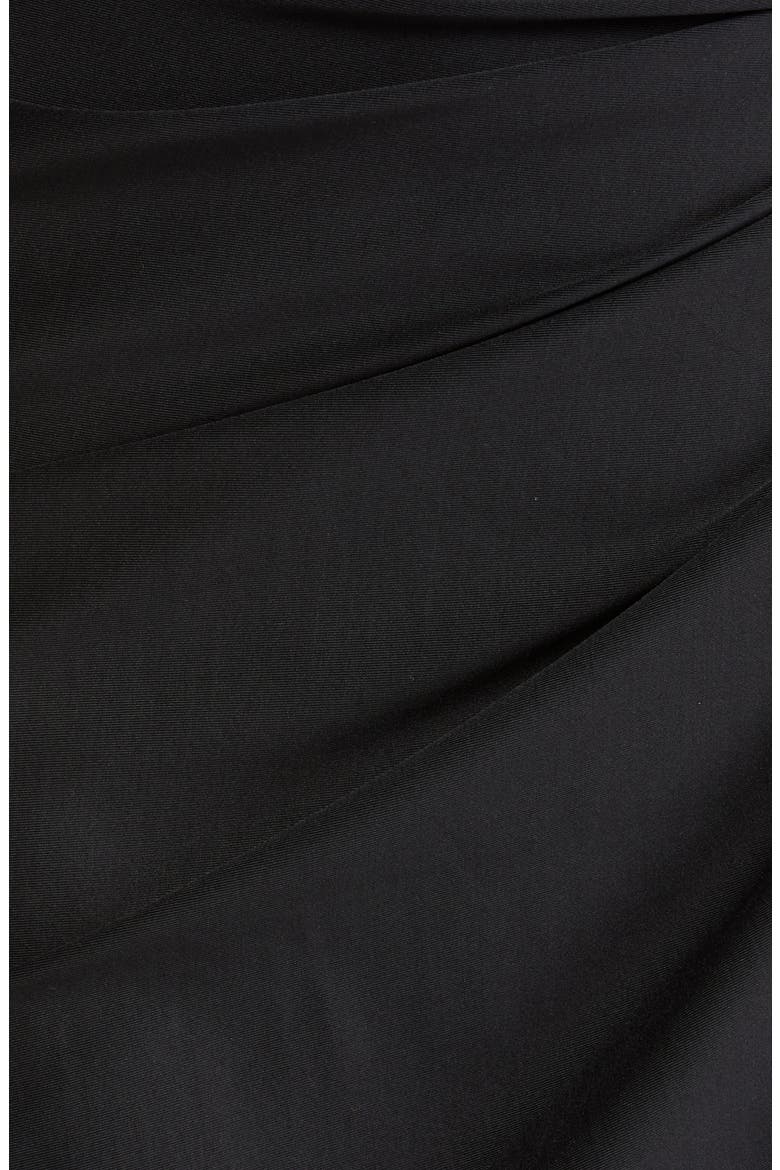 Colorcode Sarong Cover-Up Skirt, Alternate, color, BLACK