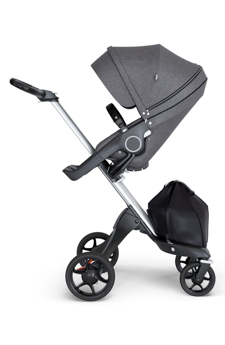 Stokke Xplory<sup>®</sup> Silver Chassis Stroller, Main, color, 