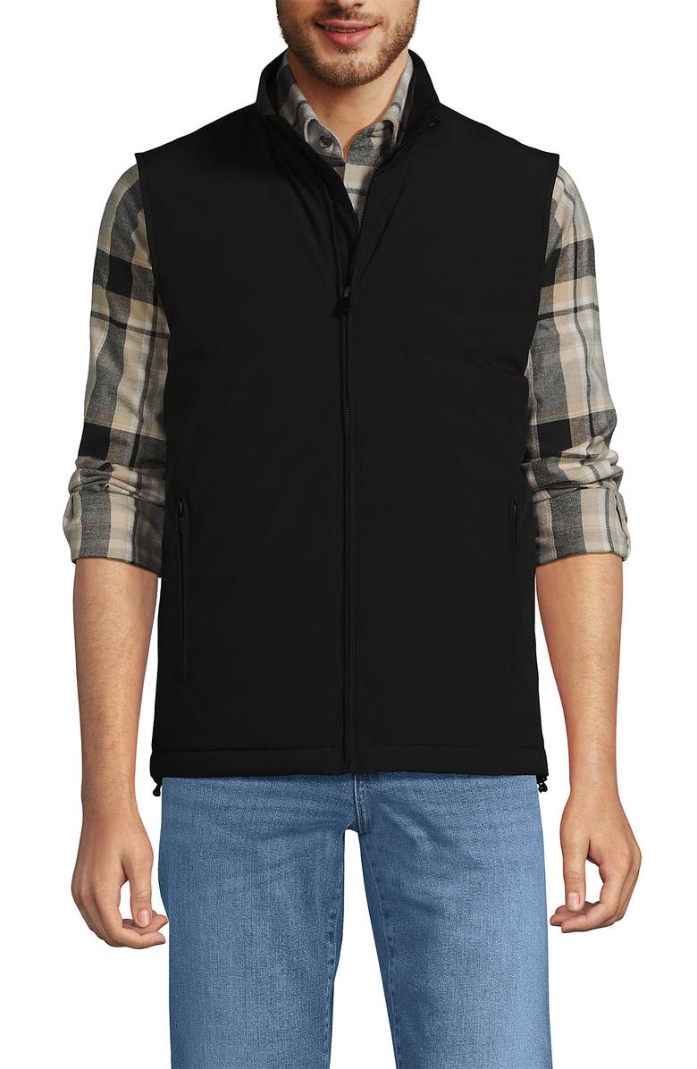Lands' End Non-Quilted Insulated Commuter Vest, Main, color, 