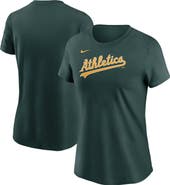 Nike Women's Nike  Green Athletics Fuse Wordmark T-Shirt