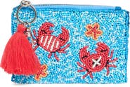 Collection XIIX Under the Sea Beaded Coin Pouch