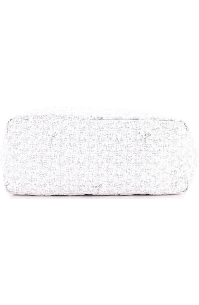 Pre-Owned Goyard Saint Louis Tote Coated Canvas PM, Alternate, color, White