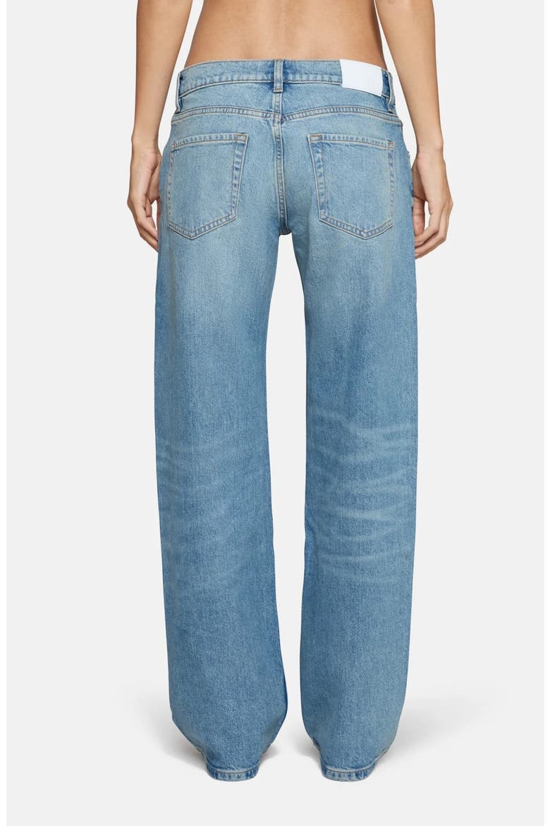 Low Rise Baggy Wide Leg Jeans, Alternate, color, LUNA