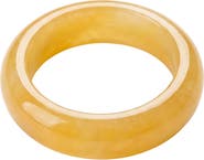 seree Carrie Yellow jade ring