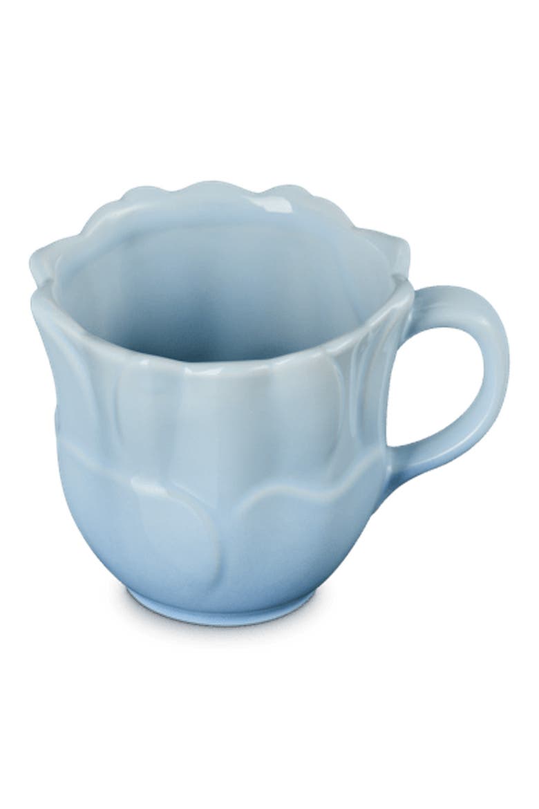 Stoneware Petal Mug, Alternate, color, COASTAL BLUE