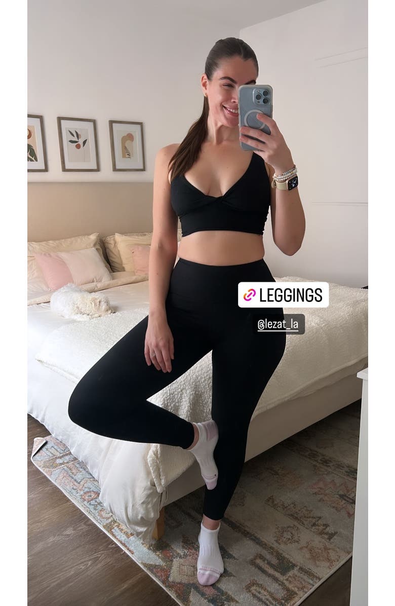 Lezat Ada Organic Cotton 7/8 Legging, Alternate, color, Black