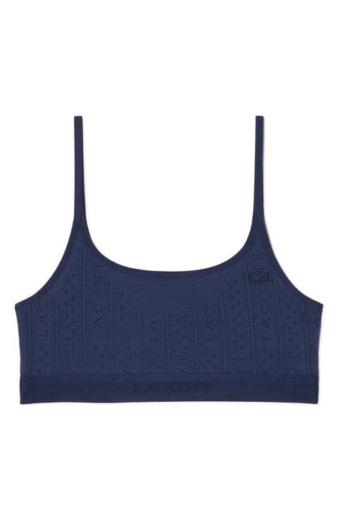 Logo Pointelle Bralette