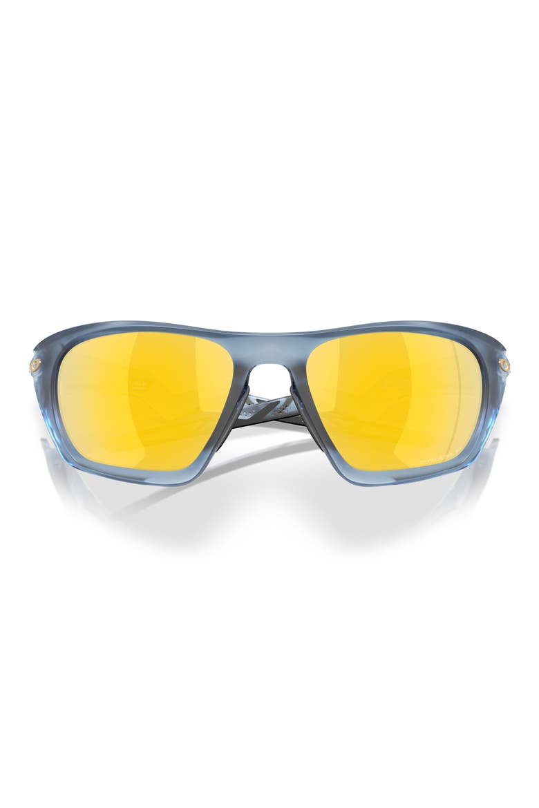 Lateralis 60mm Polarized Prizm™ Rectangle Sunglasses, Alternate, color, MATTE ABYSS / PRIZM GOLD