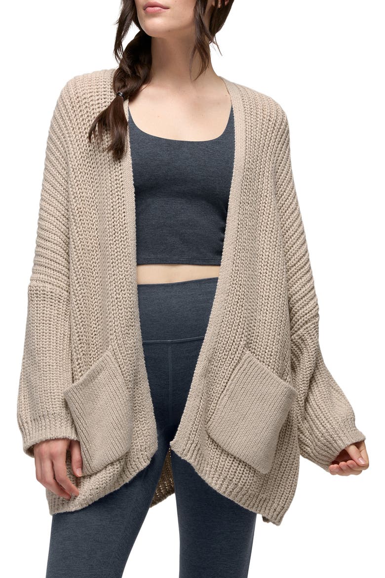 Sunday River Cardigan, Main, color, BEACH PEBBLE