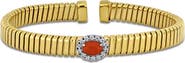 Julianna B. Stone & Cubic Zirconia Bangle Bracelet