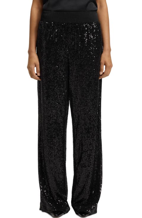 Tilloi Sequin Wide Leg Pants