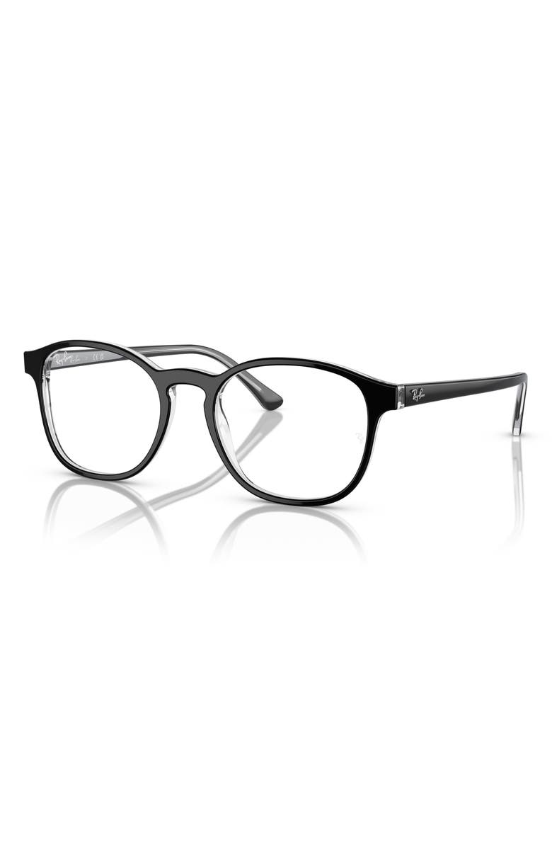 Ray-Ban 52mm Phantos Optical Glasses, Alternate, color, 