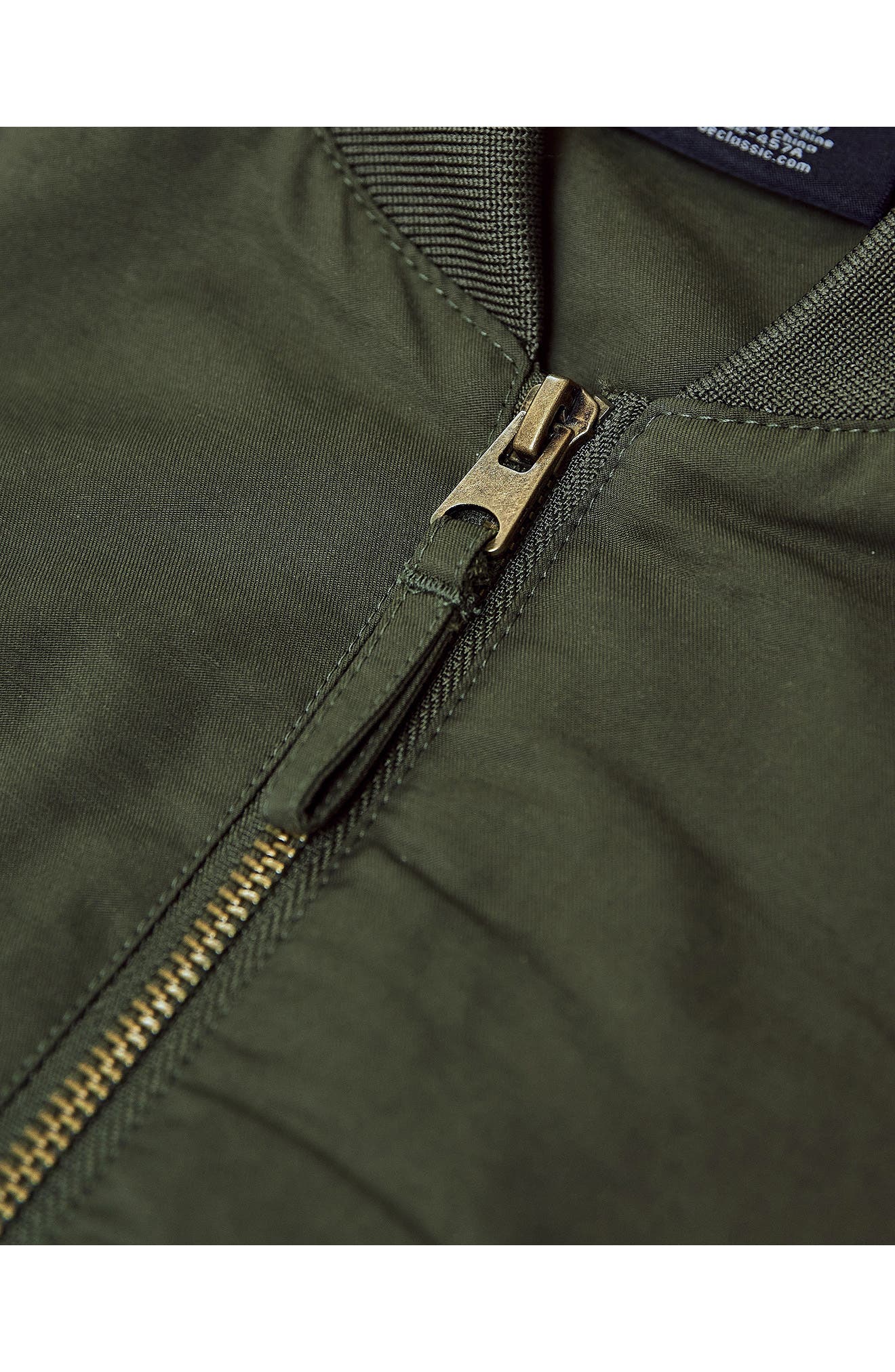 Мужские True Classic Water Resistant Cotton Blend Bomber Jacket — фото 5