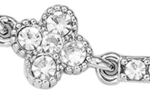 Adornia Crystal Clover Bracelet
