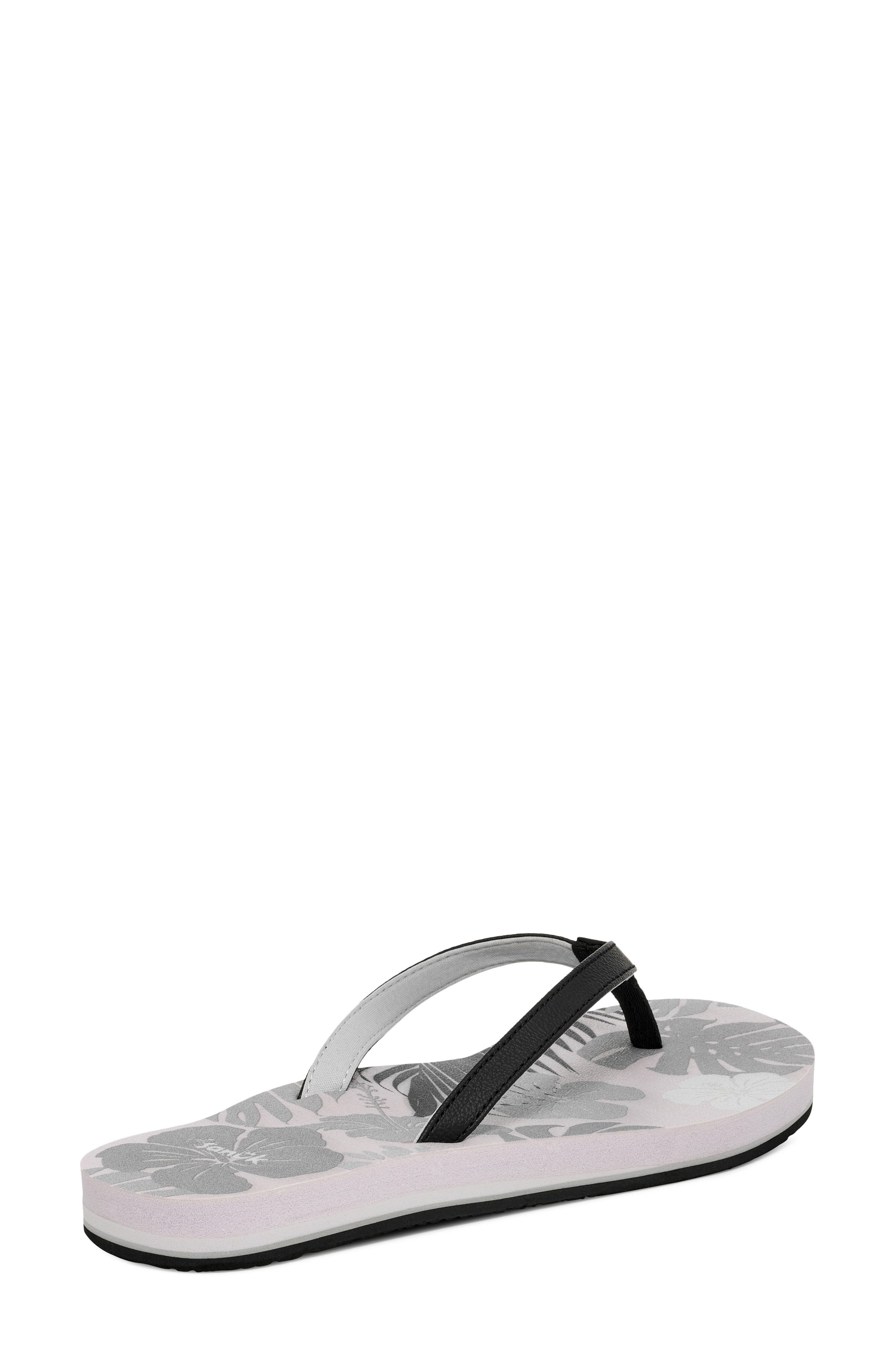 Yoga Joy II Flip Flop, Alternate, color, BLACK