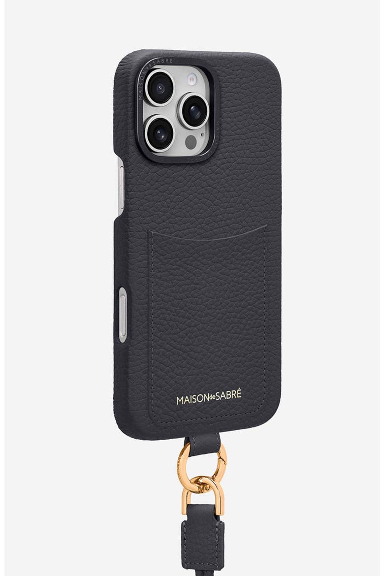 Sling Phone Case iPhone 16 Pro Max, Alternate, color, Graphite Grey