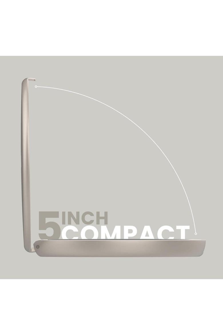 COMPACT Mirror | 7X Magnified Rechargeable LED Makeup Mirror, Alternate, color, Soft Stone
