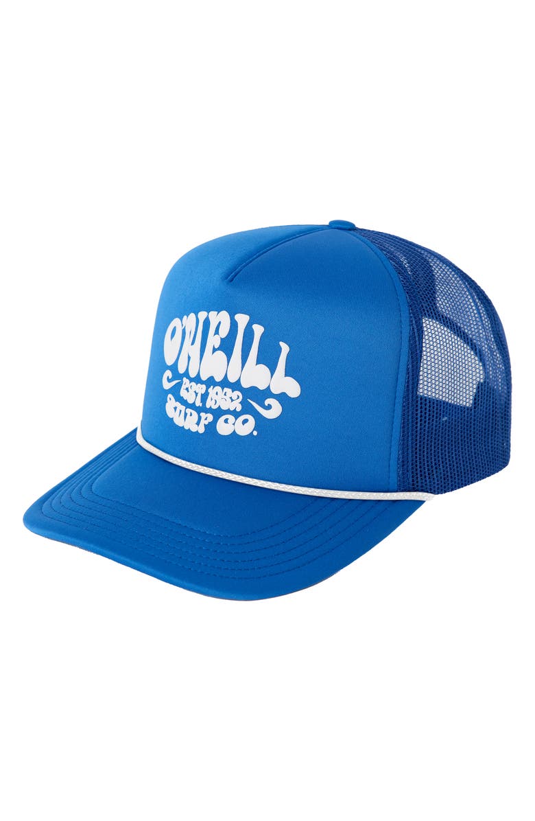 O'Neill Arlie Trucker Hat, Main, color, Regatta