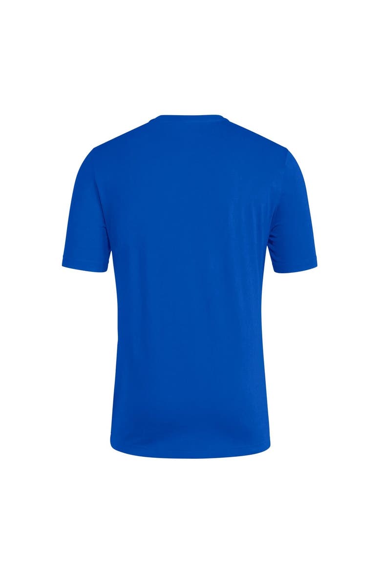 Men's adidas Royal Kansas Jayhawks 70th Anniversary Basketball T-Shirt, Alternate, color, Royal