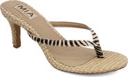 MIA Limited Edition Zania Genuine Calf Hair Sandal