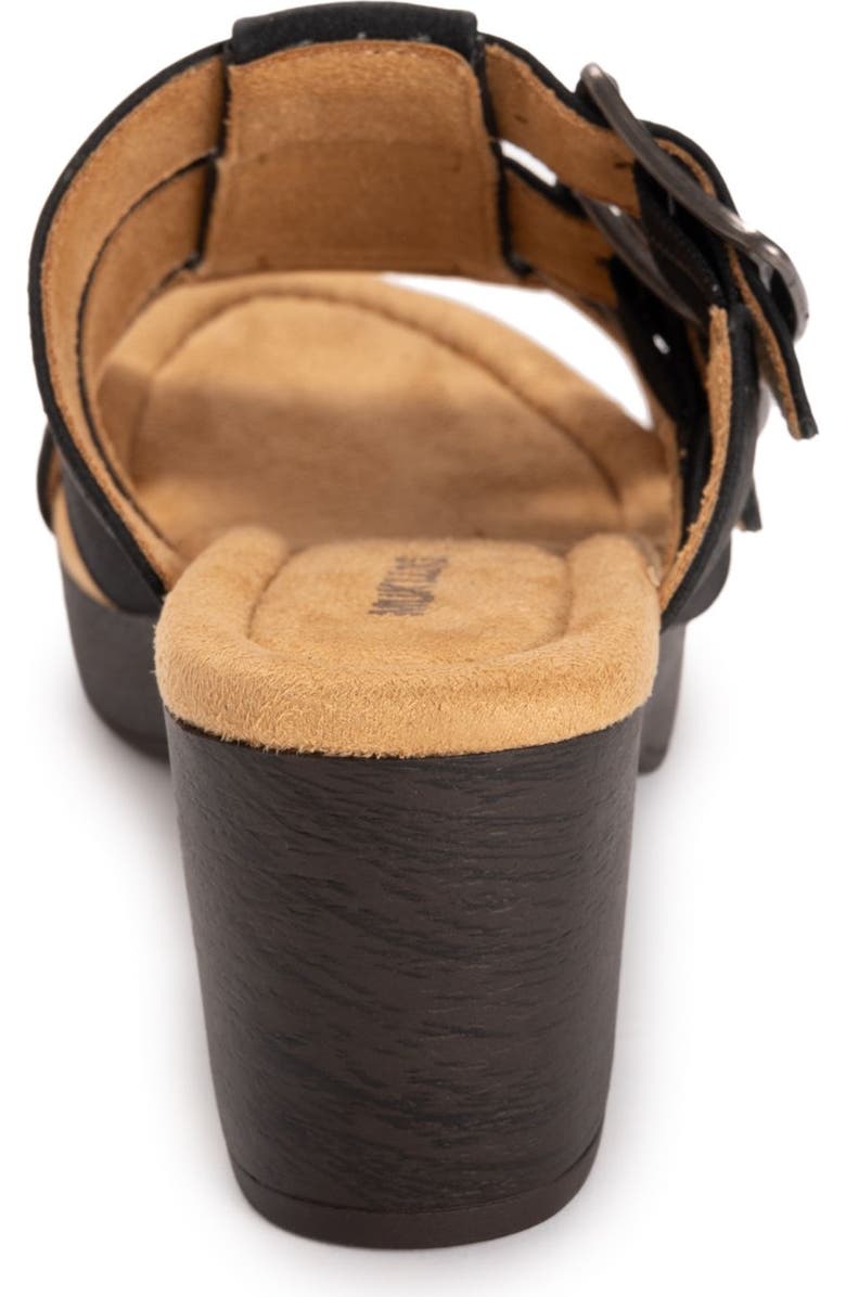 MUK LUKS Myra Sandal, Alternate, color, Black