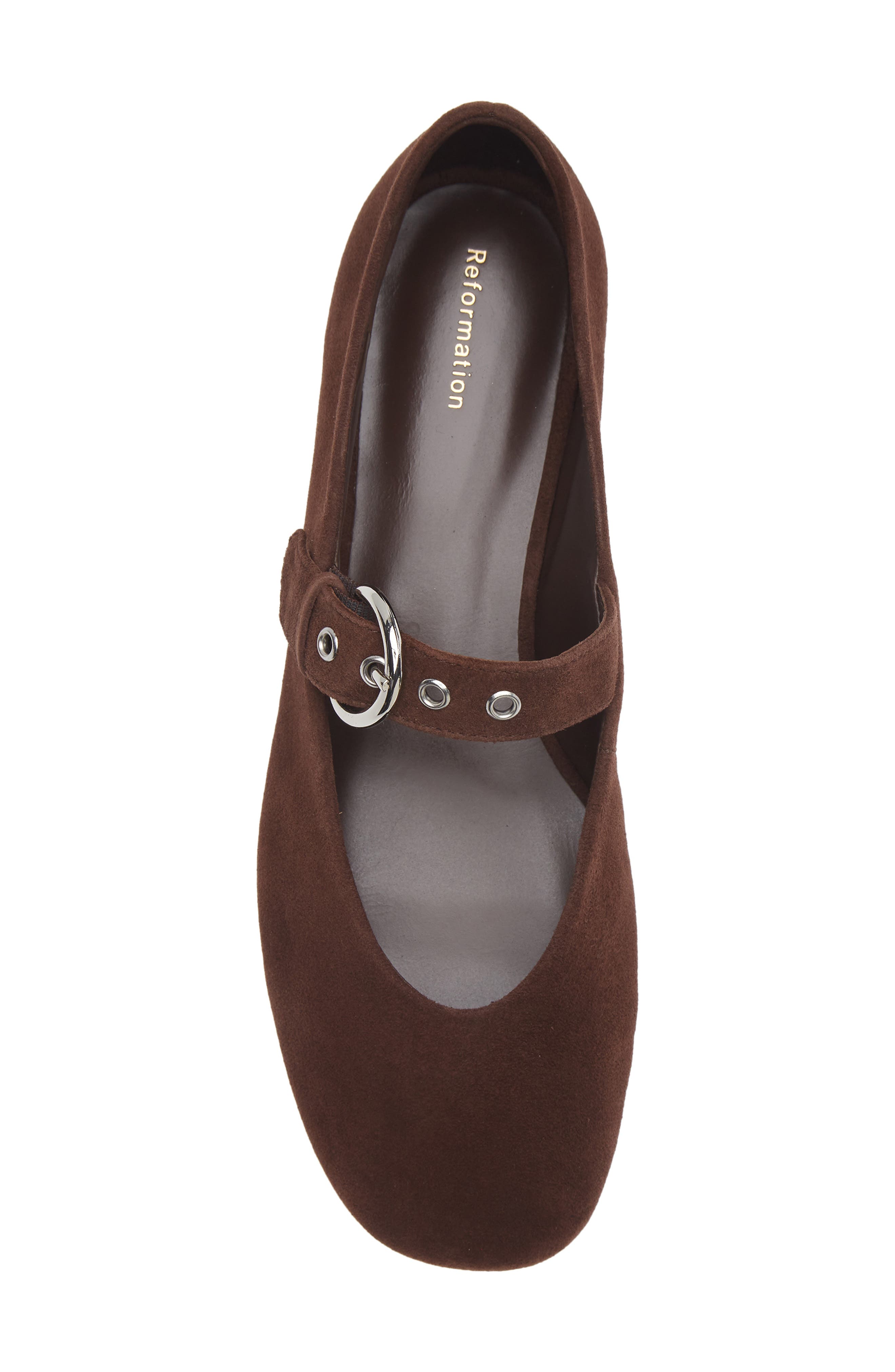 Bethany Ballet Flat, Alternate, color, ESPRESSO SUEDE