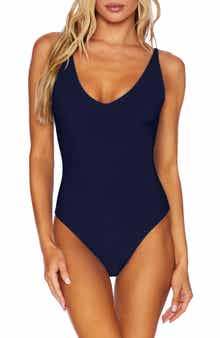 Beach Riot Reese Rib One-Piece Swimsuit