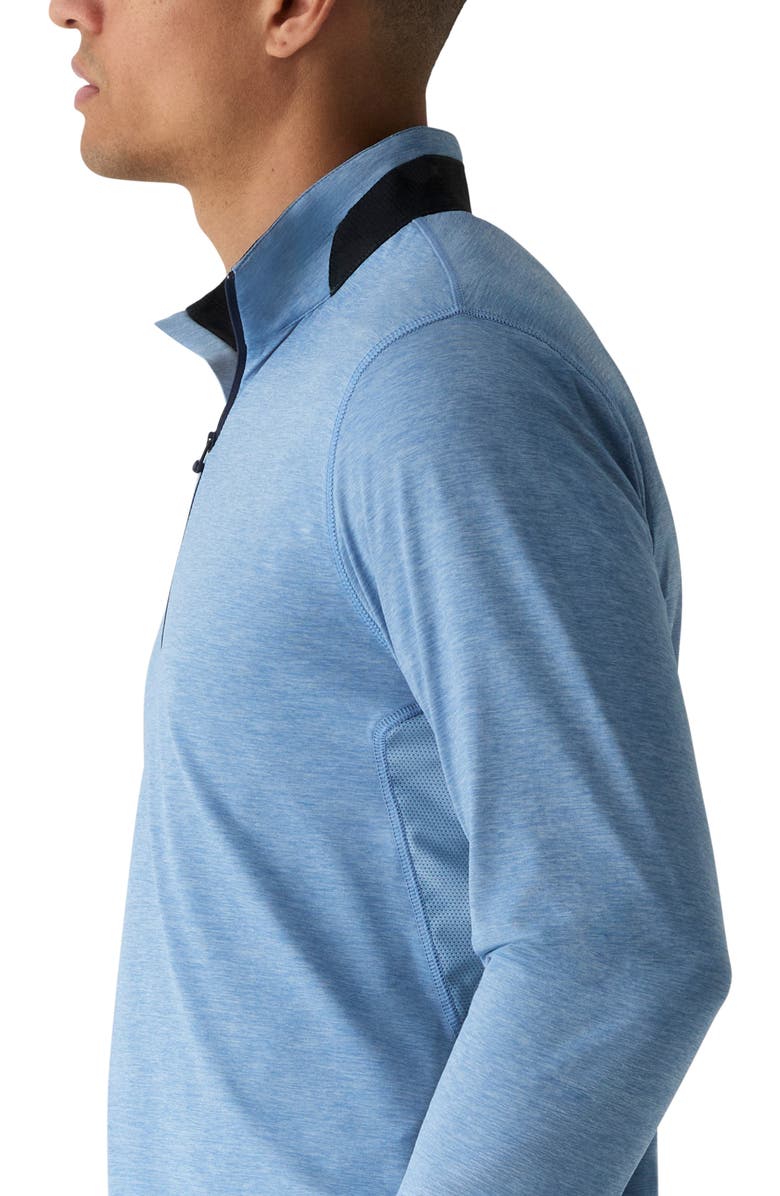Greyson Guide Sport Quarter Zip Golf Pullover, Alternate, color, Coyote