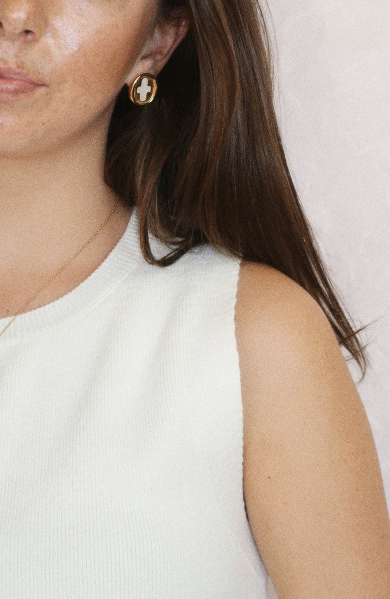 Joiana Jewelry Stamp Coin Necklace, Alternate, color, Gold