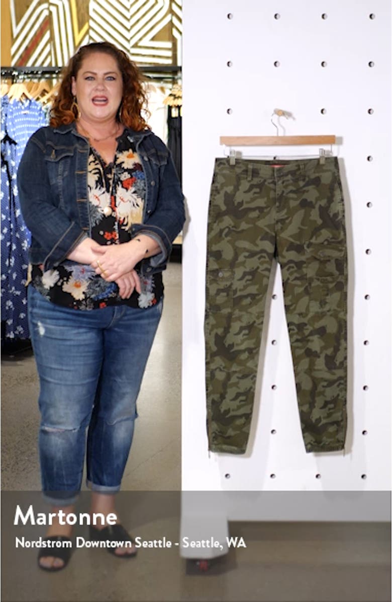 Camo Stretch Twill Joggers, sales video thumbnail