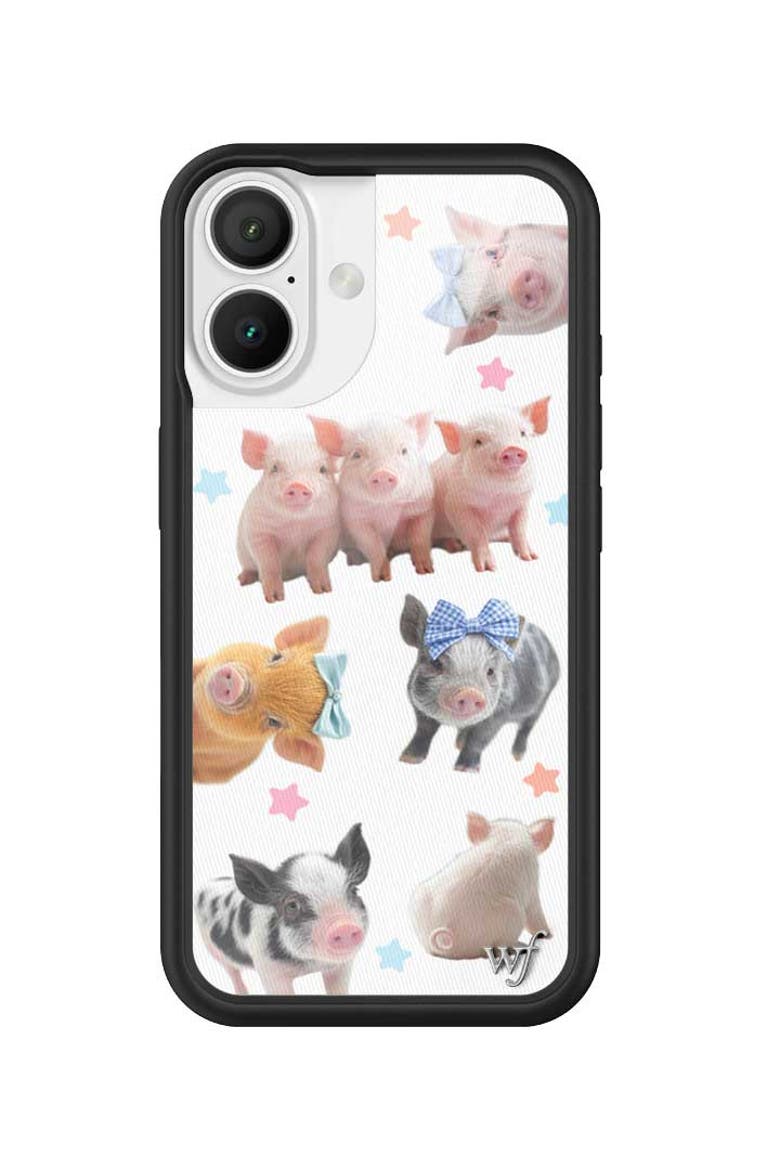 Little Piggies iPhone Case, Alternate, color, White