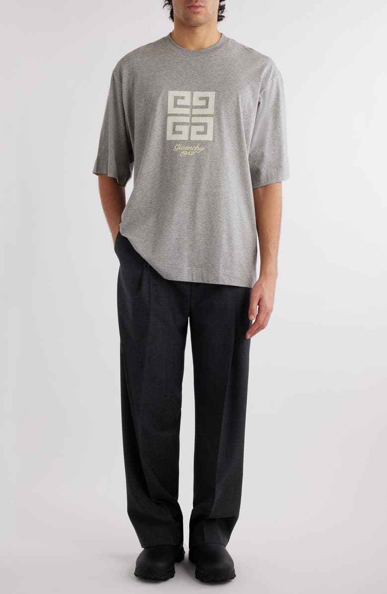 Givenchy New Studio Fit Oversize Logo Graphic T-Shirt, Alternate, color, 