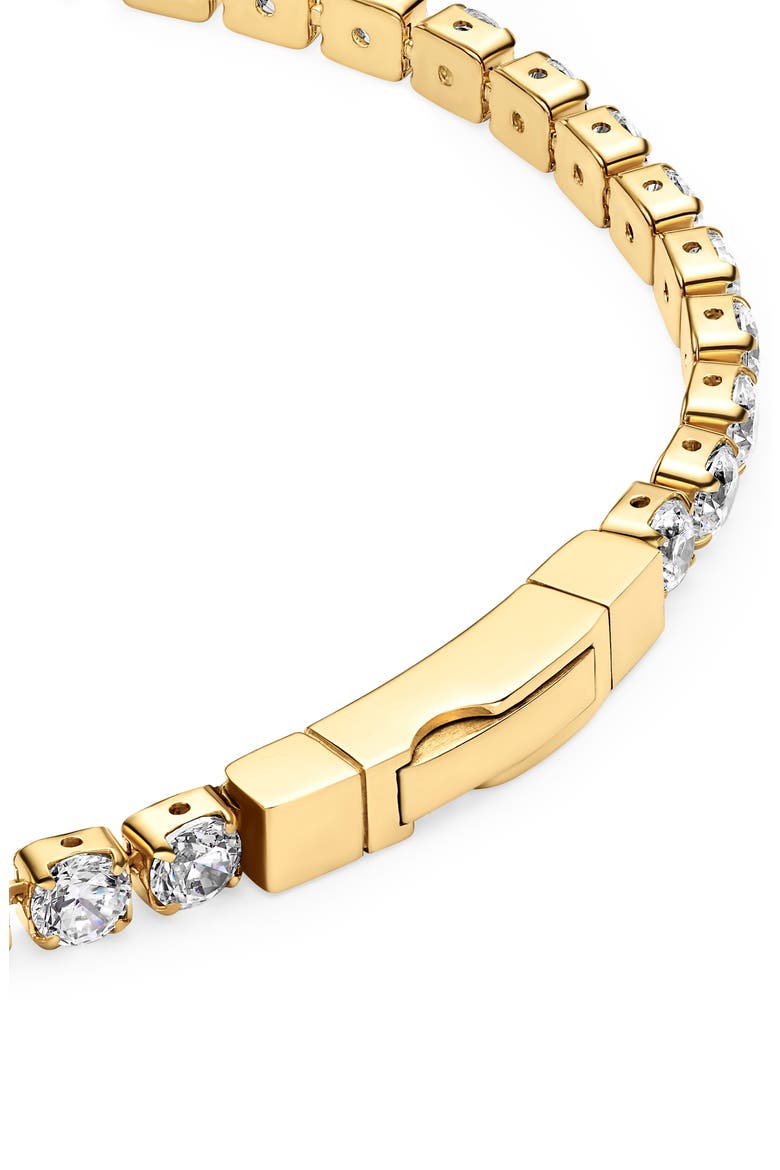 Bracelet Ellera, Alternate, color, 18k Gold Plated / White
