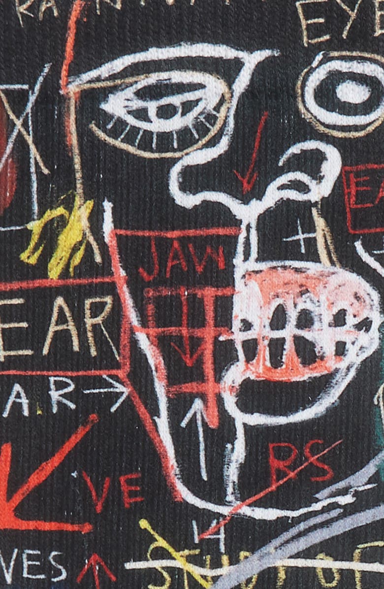 Stance Jean-Michel Basquiat Anatomy Socks, Alternate, color,