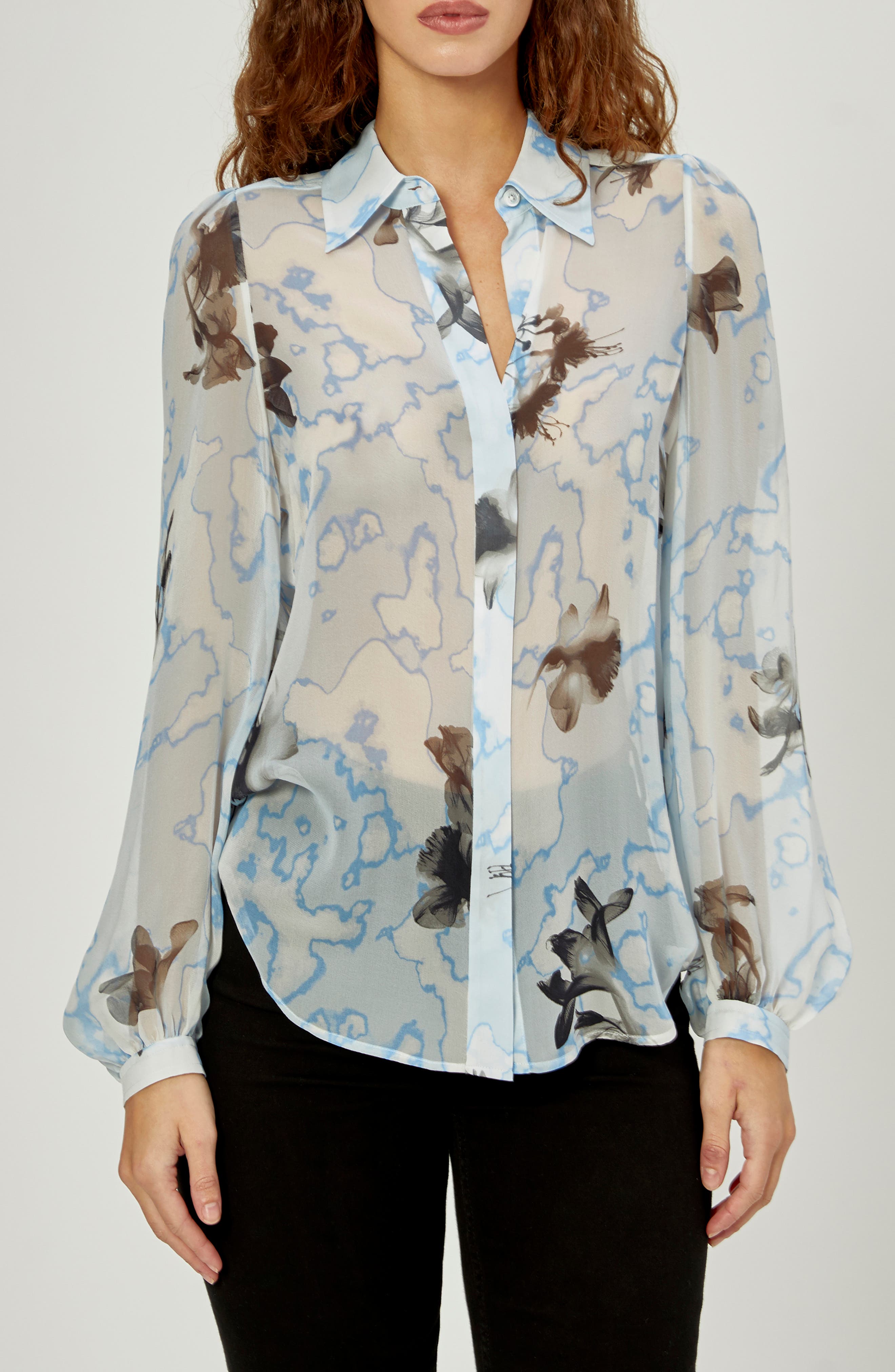 Equipment Linneta Silk Blouse (Women) | Nordstromrack